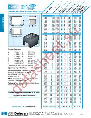 1812-151K datasheet  